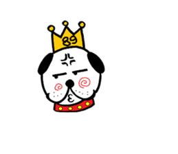 PUGKING sticker #112132