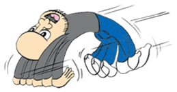 FUNK Master Takashi-kun with his Posse sticker #112396