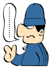 FUNK Master Takashi-kun with his Posse sticker #112417