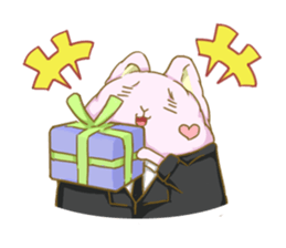 [Fluffy Angorabbit] sticker #112429