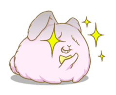 [Fluffy Angorabbit] sticker #112446