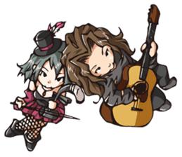 Nyanda-holic Circus stamp sticker #112788