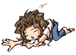 Nyanda-holic Circus stamp sticker #112792