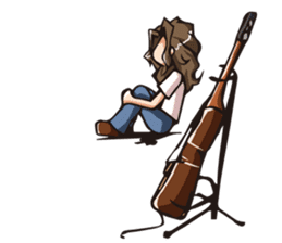 Nyanda-holic Circus stamp sticker #112797