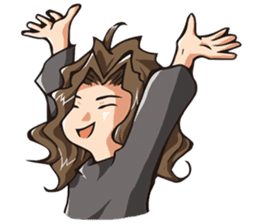 Nyanda-holic Circus stamp sticker #112800