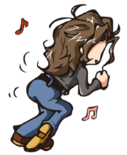 Nyanda-holic Circus stamp sticker #112809