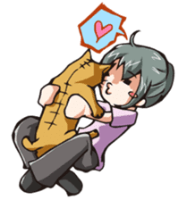 Nyanda-holic Circus stamp sticker #112813