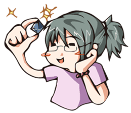 Nyanda-holic Circus stamp sticker #112815