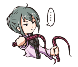 Nyanda-holic Circus stamp sticker #112817