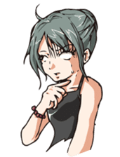 Nyanda-holic Circus stamp sticker #112820