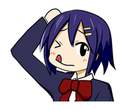 YURU Girl sticker #113161