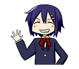 YURU Girl sticker #113166