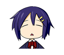 YURU Girl sticker #113175