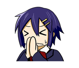 YURU Girl sticker #113180