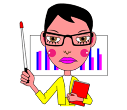 Ms.Yoshiko sticker #113261