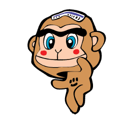 Shibuzarukun (onsen monkey) sticker #113377