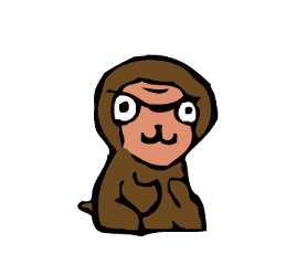 Shibuzarukun (onsen monkey) sticker #113387