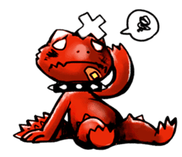 uromastyx the lizard sticker #113856