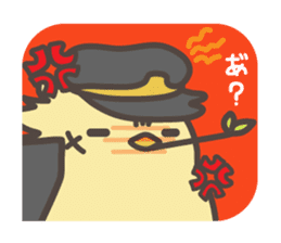 Chick gang leader "Hiyoko Bancho" sticker #113872