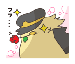 Chick gang leader "Hiyoko Bancho" sticker #113874