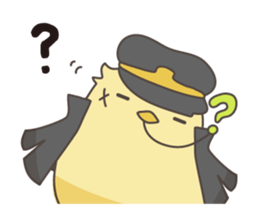 Chick gang leader "Hiyoko Bancho" sticker #113878