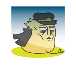 Chick gang leader "Hiyoko Bancho" sticker #113886