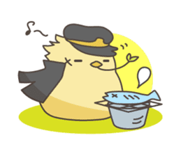 Chick gang leader "Hiyoko Bancho" sticker #113892