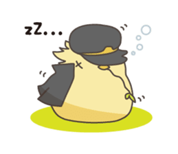 Chick gang leader "Hiyoko Bancho" sticker #113895