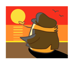 Chick gang leader "Hiyoko Bancho" sticker #113898