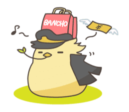Chick gang leader "Hiyoko Bancho" sticker #113907