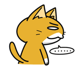Torajiro The Cat sticker #113973