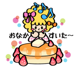 Afro ribbon and Pals sticker #114042