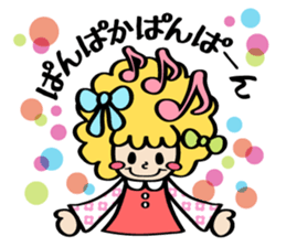 Afro ribbon and Pals sticker #114058