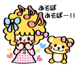 Afro ribbon and Pals sticker #114063