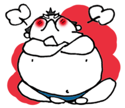 DOSKOI Sumo Wrestler!! sticker #114078