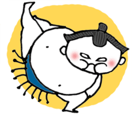 DOSKOI Sumo Wrestler!! sticker #114088