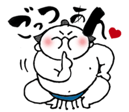 DOSKOI Sumo Wrestler!! sticker #114089