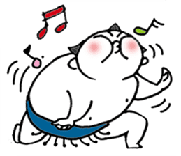 DOSKOI Sumo Wrestler!! sticker #114101