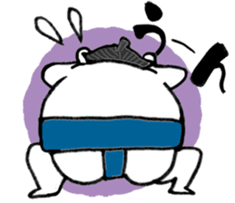 DOSKOI Sumo Wrestler!! sticker #114104