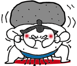 DOSKOI Sumo Wrestler!! sticker #114105