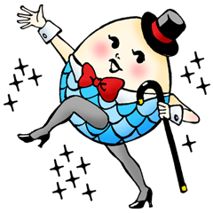 Ephemeral dancer Tamago-san