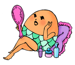 Ephemeral dancer Tamago-san sticker #114214