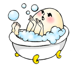 Ephemeral dancer Tamago-san sticker #114219
