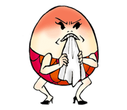 Ephemeral dancer Tamago-san sticker #114228