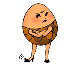 Ephemeral dancer Tamago-san sticker #114234