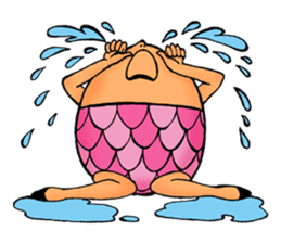 Ephemeral dancer Tamago-san sticker #114236