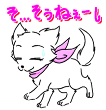 CHINAKO's EVERYDAY  - CHINAKO THE DOG - sticker #114398