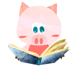 Daily cute pig sticker #114494