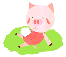 Daily cute pig sticker #114501
