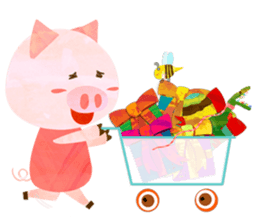 Daily cute pig sticker #114514